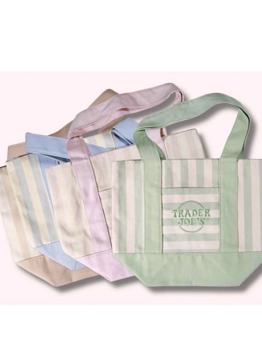 Set Of 4 MINI TOTE BAGS